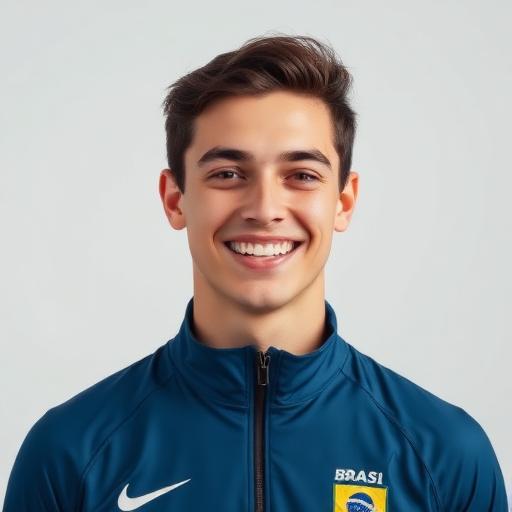 Atleta aluno da ESDD