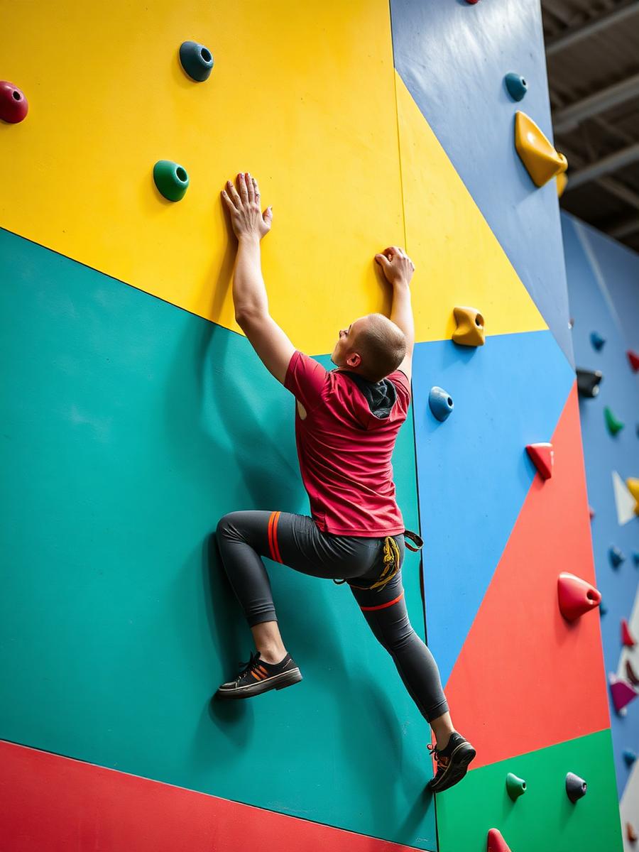 Atleta olímpico — Escalada Esportiva