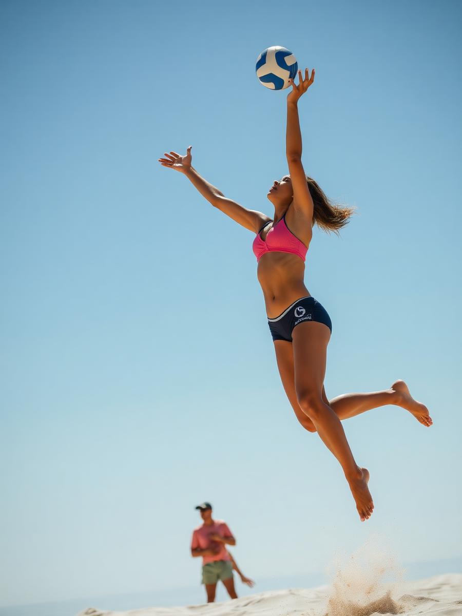 Atleta olímpico — Vôlei de Praia